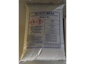 Zsákos oltott mész 25kg