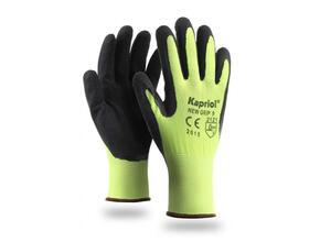 Kapriol New Grip védőkesztyű sárga-fekete
