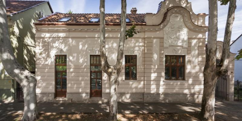 Baumit openTherm perforált homlokzati hőszigetelő lemez referencia kép Relief-ház, Kaposvár